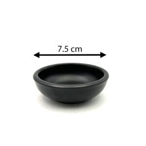 Small Sauce Bowl 7.5 cm Mat Black Melamine