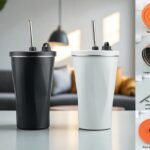 Leak Proof 600 ml Travel Cup with SS Straw