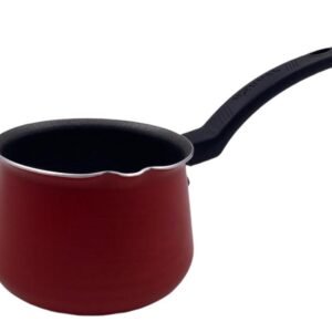 Aluminium Nouval coffee pot red 10.5 cm