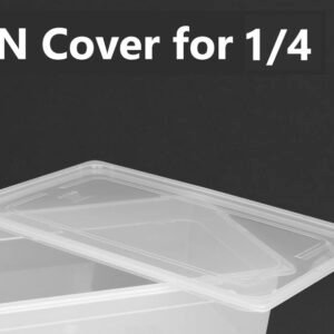 Cover for Gastronorm Plastic Storage Container 1/4