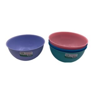 Colorful Round Bowl; 1 lt