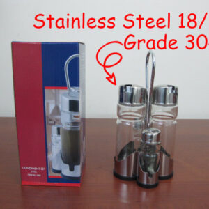 Oil and Vinegar Stainless Steel Set