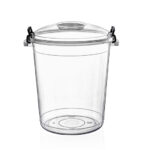 Cereal box with Lock Clips Handles; 50 lt