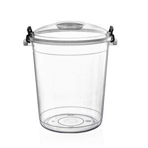 Cereal box with Lock Clips Handles; 50 lt
