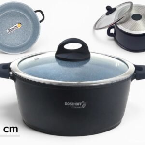 DOSTHOFF INDUCTION MASTER CASSEROLE BLACK 36 CM 13.4 L W