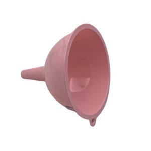 Colorful plastic funnel; size 3