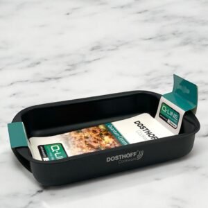 Dosthoff Black Quantum Rectangular Oven Tray 25 cm