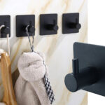 Black SS304 Hanger with strong 3M sticking back