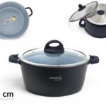 DOSTHOFF INDUCTION MASTER CASSEROLE BLACK 24 CM 4.3 L