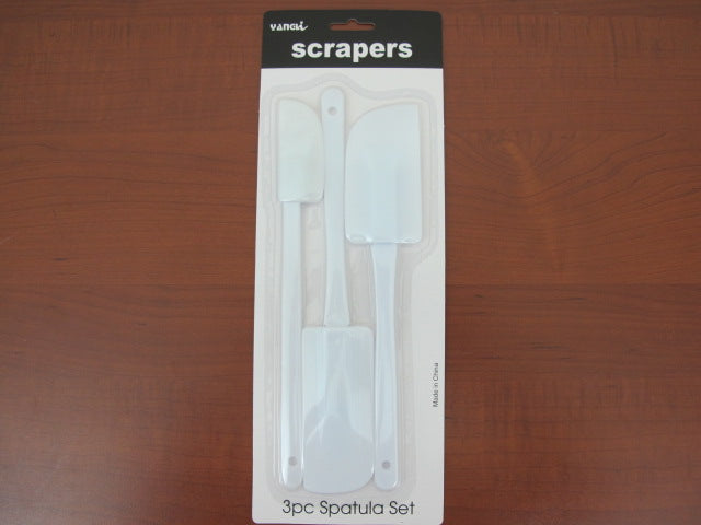 6a8e9d120f110f1495571b1c928ad470.jpg 3-Piece Silicone Spatula Set with plastic handles