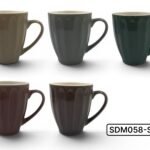 Porcelain Mug with Glossy Finish Casablanca Design