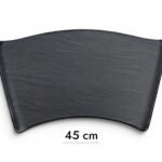 Curved Rectangular Melamine Plate 44.5 cm