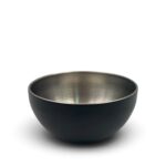 Matte Black Small Stainless Steel Snack Bowl 12 cm