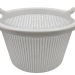 Industrial deep plastic strainer 43 cm