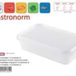 Low Gastronorm Plastic Storage Container - 2 lt