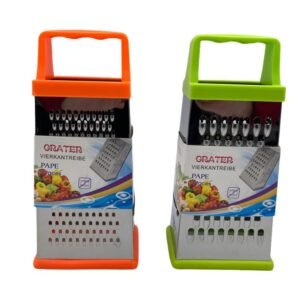 Stainless Steel 4 sided Grater Silicon Base