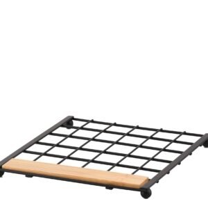 Dosthoff Iron Grid Trivet with Bamboo MB06