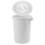 Plastic Barrel White 75 L - Food Safe