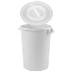 Plastic Barrel White 75 L - Food Safe