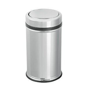 Practicle Cover Dust Bin Stainless steel 45 L