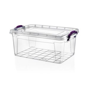Clear Storage Box; 13.7 lt