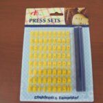 Alphabet Printing Stamp for Cookies
