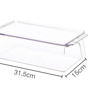 Multifunctional Storage Box with Handle and Cover M