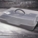 Rectangular Cookie and Pastry Carrier 34 cm