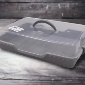 Rectangular Cookie and Pastry Carrier 34 cm
