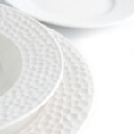 18 Pieces Coral Porcelain Dinner Set