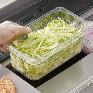 Gastronorm Polycarbonate Storage Container 1/4 10cm-2.5L
