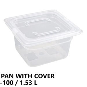 Gastronorm Plastic Storage Container 1/6 100 mm - 1.53L