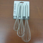 Stainless Steel Whisks Set of 3