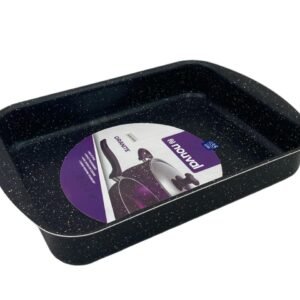 Black Granite Nouval Rectangular Oven Tray 35 cm