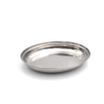 Stainless Steel Oval Bowl 19.5x14.5x3 cm
