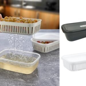 Nare Storage Box Small 1.2 L with Strainer