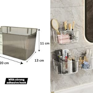 Perforated Unbreakable Transparent Storage Organizer 4
