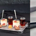 Acrylic Plastic Serving Tray "Sultan"