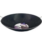 Black Granite Nouval Wok 38 cm