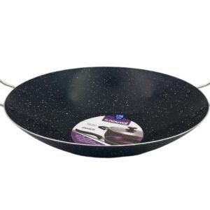 Black Granite Nouval Wok 38 cm