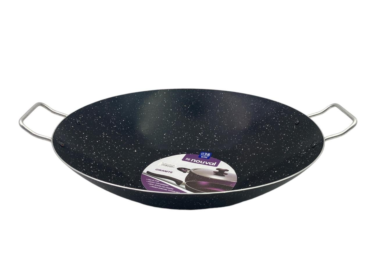 76fe93455096f626991f50a13e8a0b83.jpg Black Granite Nouval Wok 38 cm