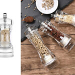 Acrylic Pepper Grinder 15 cm