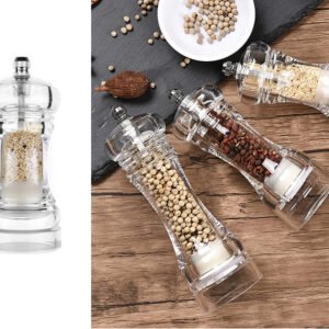 Acrylic Pepper Grinder 15 cm