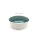Green Marble Melamine Large Round Bowl 6.25 inch X6