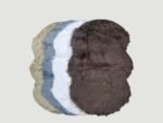 Wavy Fluffy Mat 90x60 cm