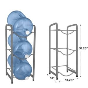 3 tiers Metallic Cooler Bottle Holder