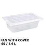 Gastronorm Plastic Storage Container 1/4 65 mm - 1.6L