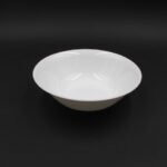 Fine Opal Salad Bowl 7.5" White