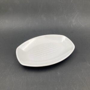 Melamine Oval Plate 18.1 cm