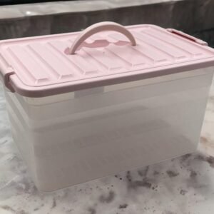 10 Lt Goldbox Multipurpose Locked Storage Box w Handle